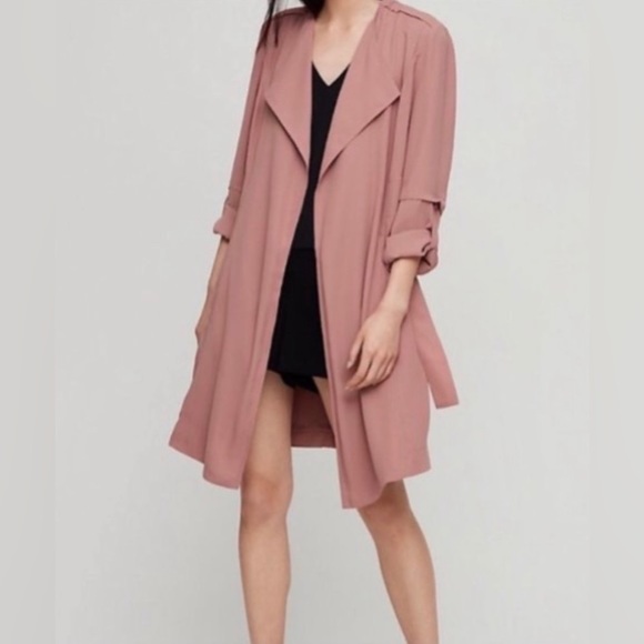 Aritzia Babaton Quincy Trench Coat - Picture 1 of 8